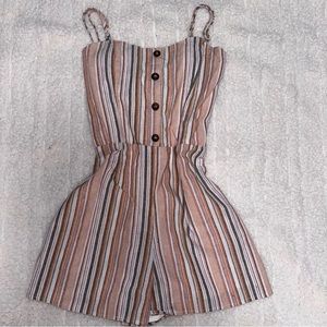 Striped Romper